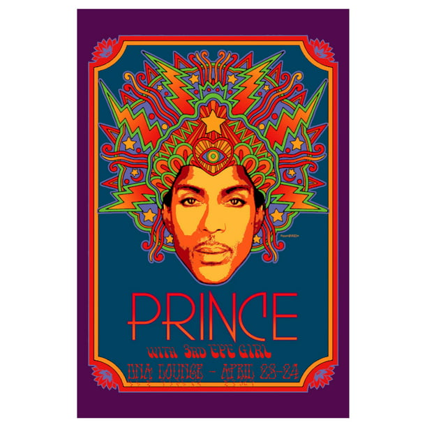 at The DNA Lounge San Francisco Concert Poster 2013 Prince